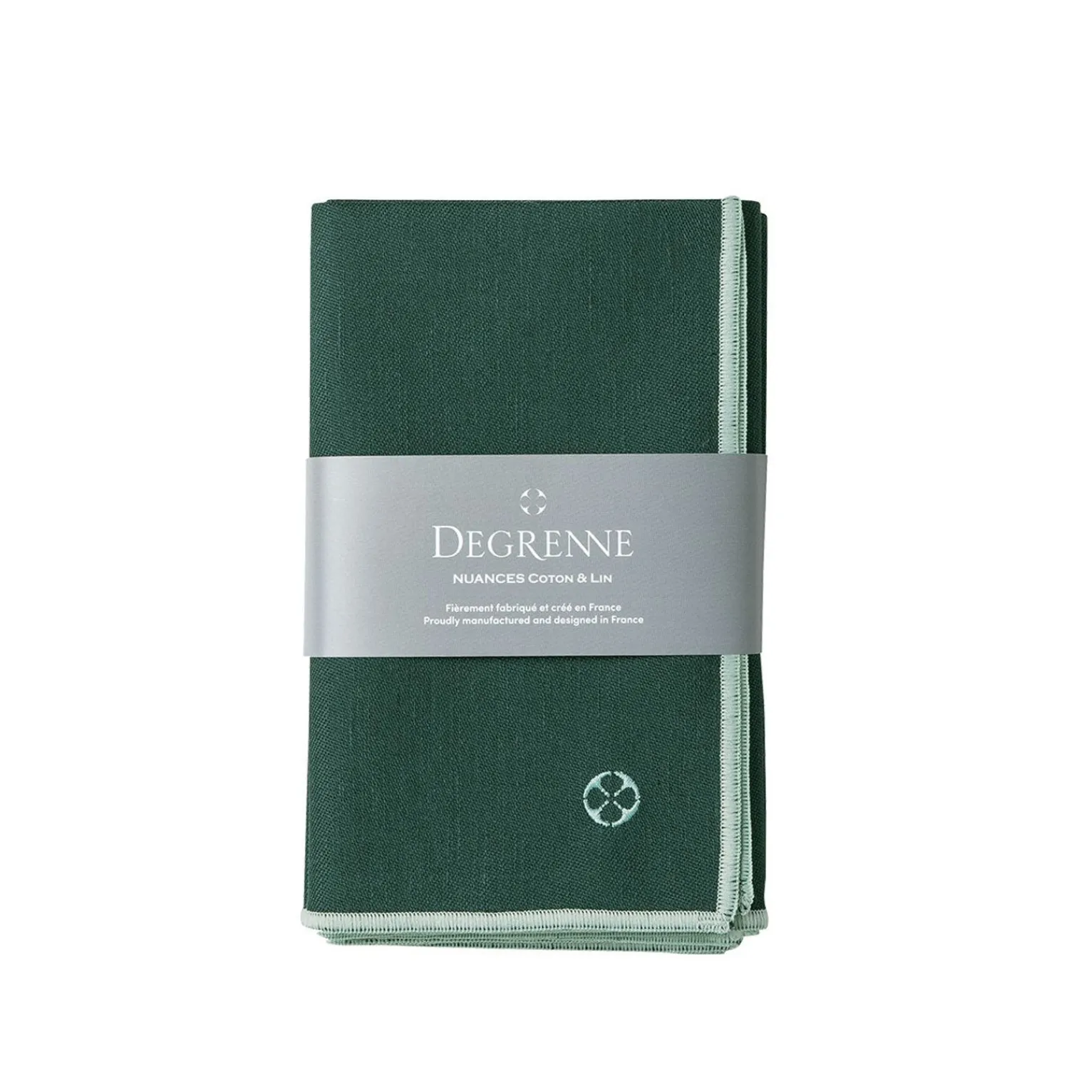 Degrenne Nuances Coton & Lin Vert Emeraude Fashion