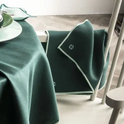 Degrenne Nuances Coton & Lin Vert Emeraude Fashion
